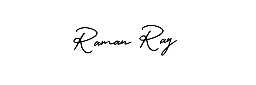 Make a beautiful signature design for name Raman Ray. Use this online signature maker to create a handwritten signature for free. Raman Ray signature style 3 images and pictures png