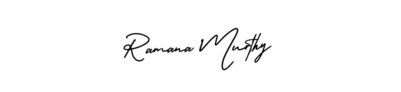 Similarly AmerikaSignatureDemo-Regular is the best handwritten signature design. Signature creator online .You can use it as an online autograph creator for name Ramana Murthy. Ramana Murthy signature style 3 images and pictures png