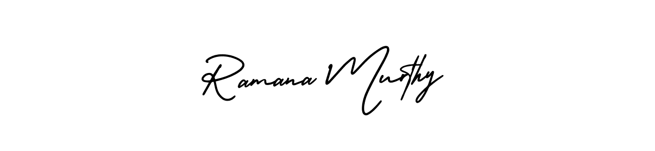 Make a beautiful signature design for name Ramana Murthy. Use this online signature maker to create a handwritten signature for free. Ramana Murthy signature style 3 images and pictures png