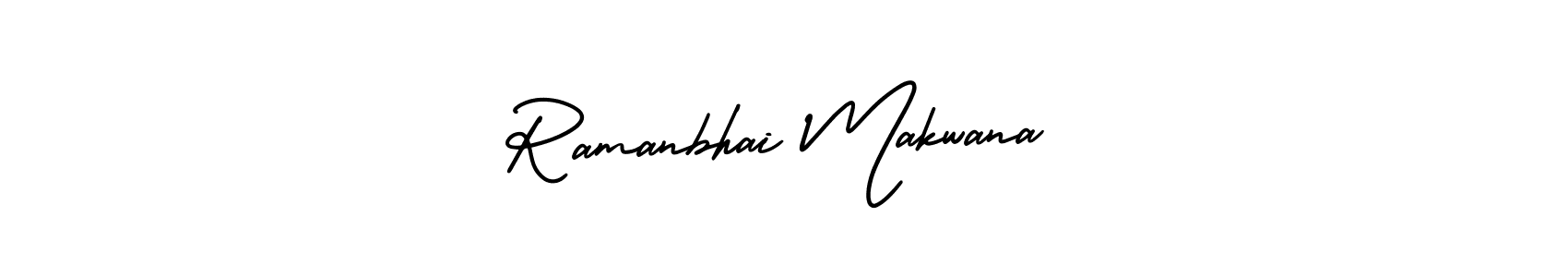 Once you've used our free online signature maker to create your best signature AmerikaSignatureDemo-Regular style, it's time to enjoy all of the benefits that Ramanbhai Makwana name signing documents. Ramanbhai Makwana signature style 3 images and pictures png