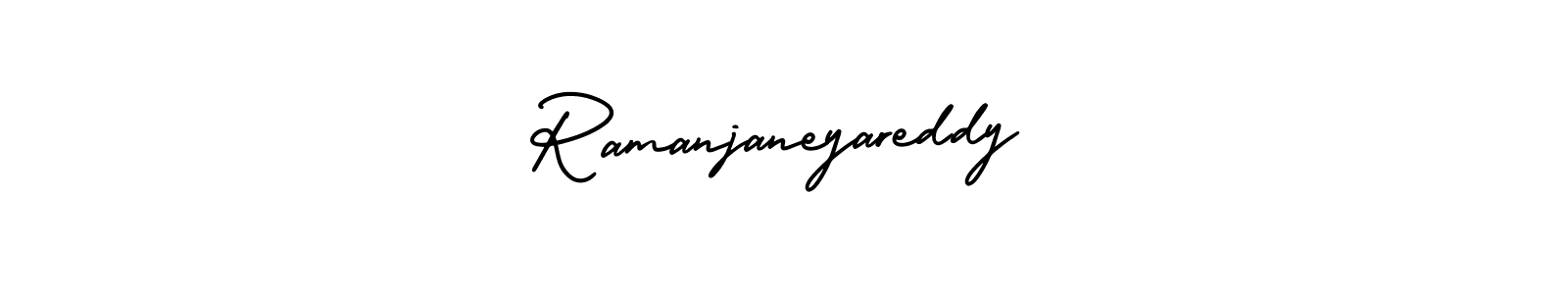 Similarly AmerikaSignatureDemo-Regular is the best handwritten signature design. Signature creator online .You can use it as an online autograph creator for name Ramanjaneyareddy. Ramanjaneyareddy signature style 3 images and pictures png