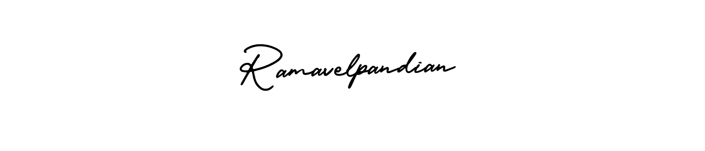 Design your own signature with our free online signature maker. With this signature software, you can create a handwritten (AmerikaSignatureDemo-Regular) signature for name Ramavelpandian. Ramavelpandian signature style 3 images and pictures png