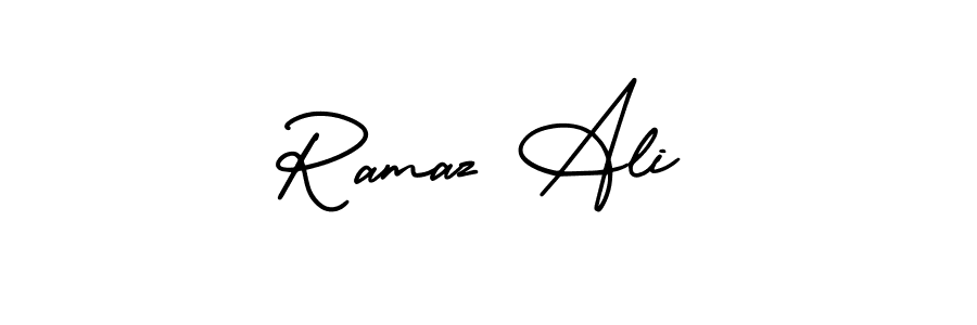 Also we have Ramaz Ali name is the best signature style. Create professional handwritten signature collection using AmerikaSignatureDemo-Regular autograph style. Ramaz Ali signature style 3 images and pictures png