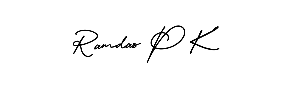 Also You can easily find your signature by using the search form. We will create Ramdas P K name handwritten signature images for you free of cost using AmerikaSignatureDemo-Regular sign style. Ramdas P K signature style 3 images and pictures png