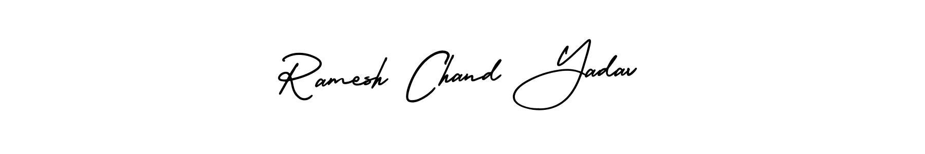 It looks lik you need a new signature style for name Ramesh Chand Yadav. Design unique handwritten (AmerikaSignatureDemo-Regular) signature with our free signature maker in just a few clicks. Ramesh Chand Yadav signature style 3 images and pictures png