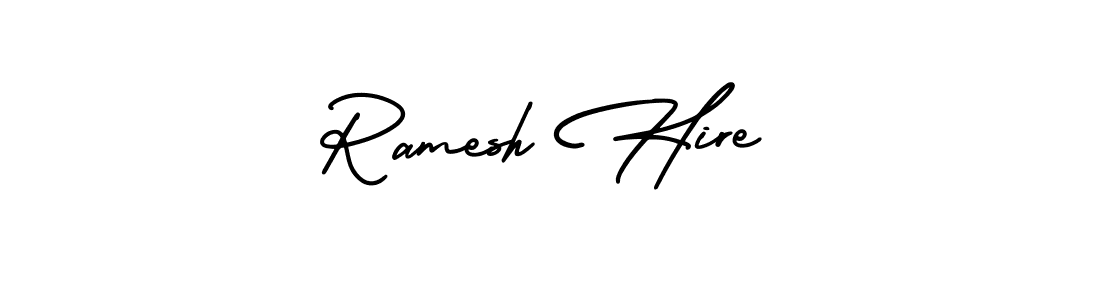 Best and Professional Signature Style for Ramesh Hire. AmerikaSignatureDemo-Regular Best Signature Style Collection. Ramesh Hire signature style 3 images and pictures png
