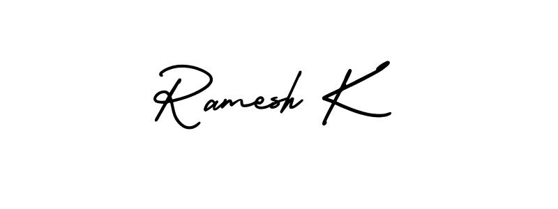 Here are the top 10 professional signature styles for the name Ramesh K. These are the best autograph styles you can use for your name. Ramesh K signature style 3 images and pictures png