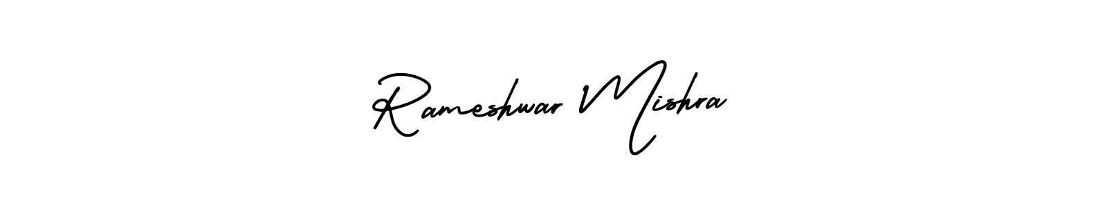 Also You can easily find your signature by using the search form. We will create Rameshwar Mishra name handwritten signature images for you free of cost using AmerikaSignatureDemo-Regular sign style. Rameshwar Mishra signature style 3 images and pictures png
