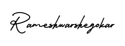 A dynamic signature style for Rameshwarshegokar using AmerikaSignatureDemo-Regular script. Designed to look authentic, handwritten, and professional. Rameshwarshegokar signature style 3 images and pictures png