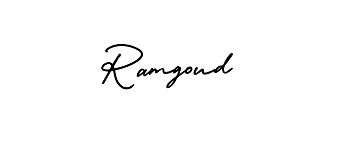 Check out images of Autograph of Ramgoud name. Actor Ramgoud Signature Style. AmerikaSignatureDemo-Regular is a professional sign style online. Ramgoud signature style 3 images and pictures png