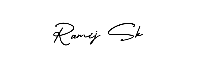 Once you've used our free online signature maker to create your best signature AmerikaSignatureDemo-Regular style, it's time to enjoy all of the benefits that Ramij Sk name signing documents. Ramij Sk signature style 3 images and pictures png