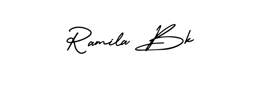 Here are the top 10 professional signature styles for the name Ramila Bk. These are the best autograph styles you can use for your name. Ramila Bk signature style 3 images and pictures png