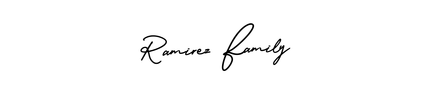 Make a beautiful signature design for name Ramirez Family. Use this online signature maker to create a handwritten signature for free. Ramirez Family signature style 3 images and pictures png