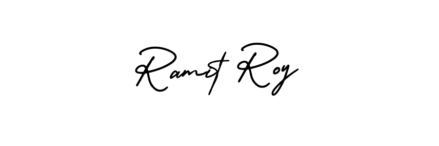 See photos of Ramit Roy official signature by Spectra . Check more albums & portfolios. Read reviews & check more about AmerikaSignatureDemo-Regular font. Ramit Roy signature style 3 images and pictures png