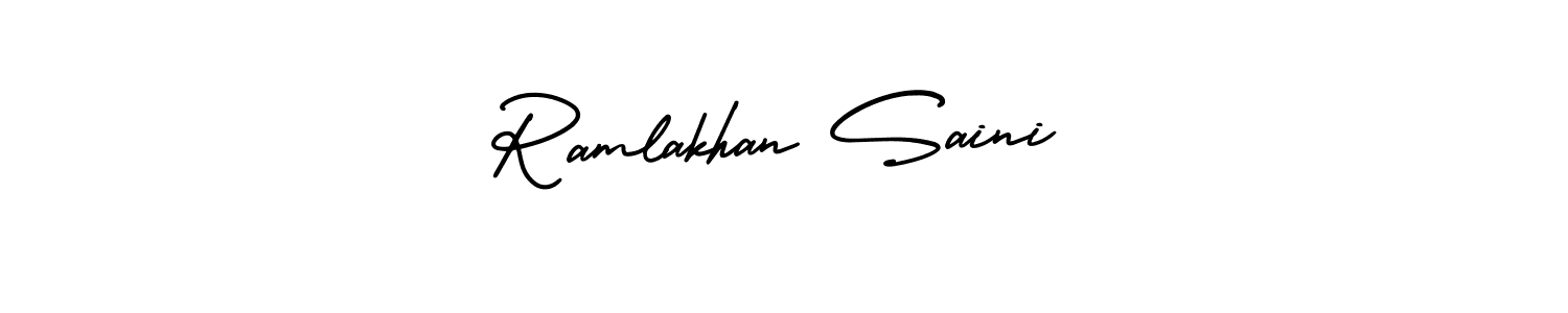 Here are the top 10 professional signature styles for the name Ramlakhan Saini. These are the best autograph styles you can use for your name. Ramlakhan Saini signature style 3 images and pictures png