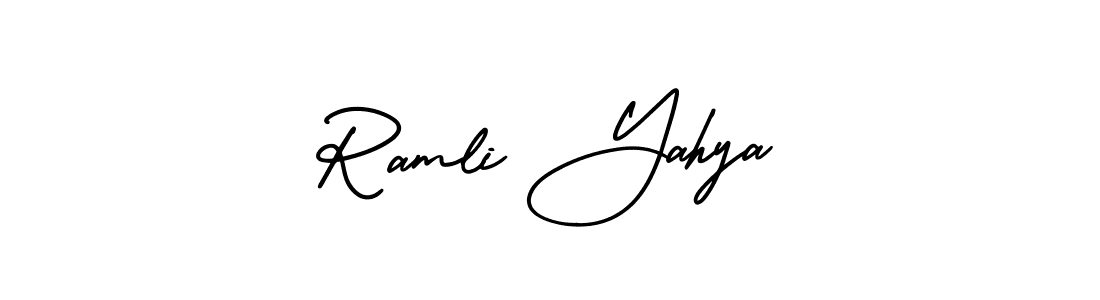 Best and Professional Signature Style for Ramli Yahya. AmerikaSignatureDemo-Regular Best Signature Style Collection. Ramli Yahya signature style 3 images and pictures png