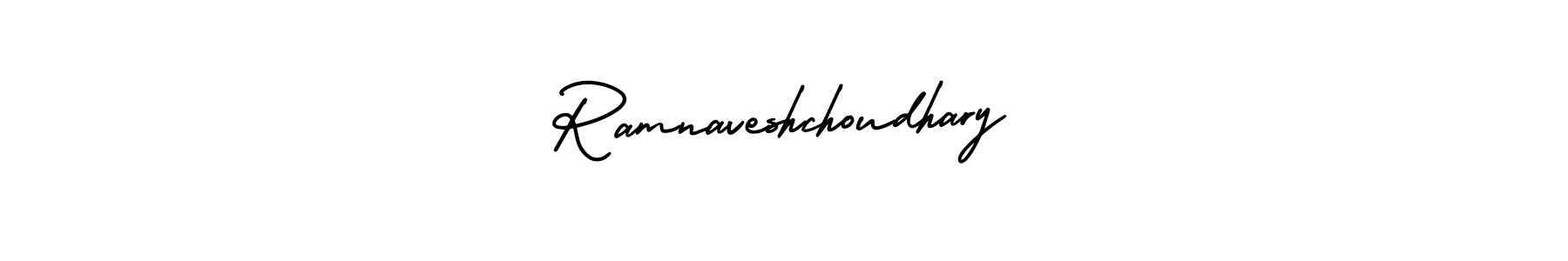 Also You can easily find your signature by using the search form. We will create Ramnaveshchoudhary name handwritten signature images for you free of cost using AmerikaSignatureDemo-Regular sign style. Ramnaveshchoudhary signature style 3 images and pictures png