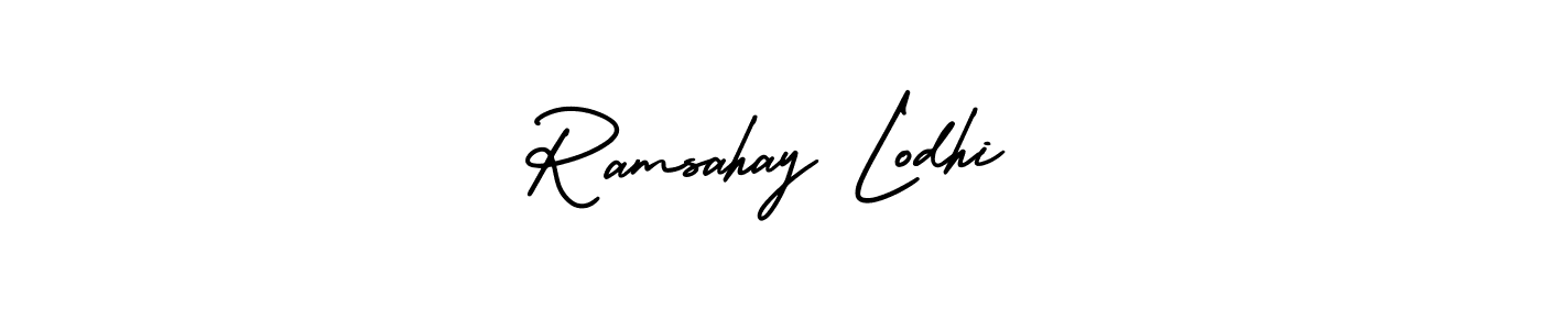 Also we have Ramsahay Lodhi name is the best signature style. Create professional handwritten signature collection using AmerikaSignatureDemo-Regular autograph style. Ramsahay Lodhi signature style 3 images and pictures png