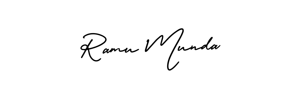 Make a short Ramu Munda signature style. Manage your documents anywhere anytime using AmerikaSignatureDemo-Regular. Create and add eSignatures, submit forms, share and send files easily. Ramu Munda signature style 3 images and pictures png