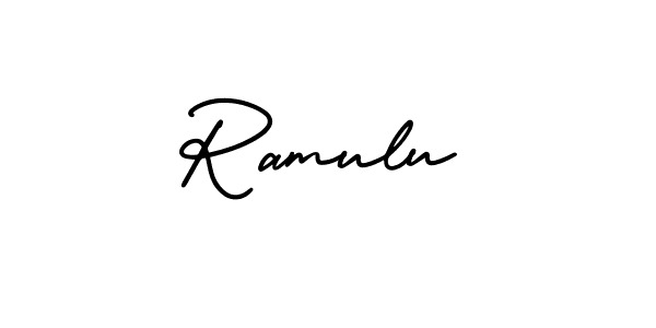 Make a short Ramulu signature style. Manage your documents anywhere anytime using AmerikaSignatureDemo-Regular. Create and add eSignatures, submit forms, share and send files easily. Ramulu signature style 3 images and pictures png