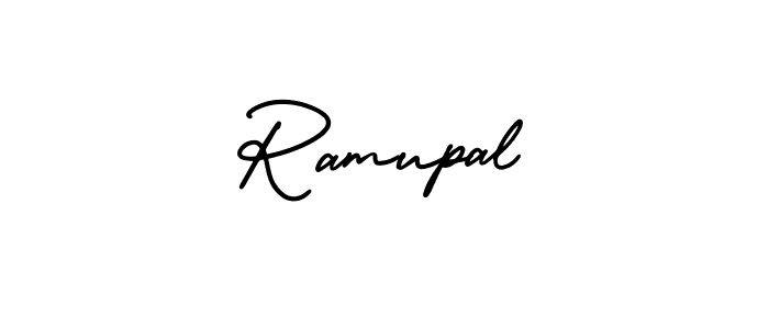 Also we have Ramupal name is the best signature style. Create professional handwritten signature collection using AmerikaSignatureDemo-Regular autograph style. Ramupal signature style 3 images and pictures png