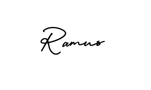 Make a beautiful signature design for name Ramus. Use this online signature maker to create a handwritten signature for free. Ramus signature style 3 images and pictures png