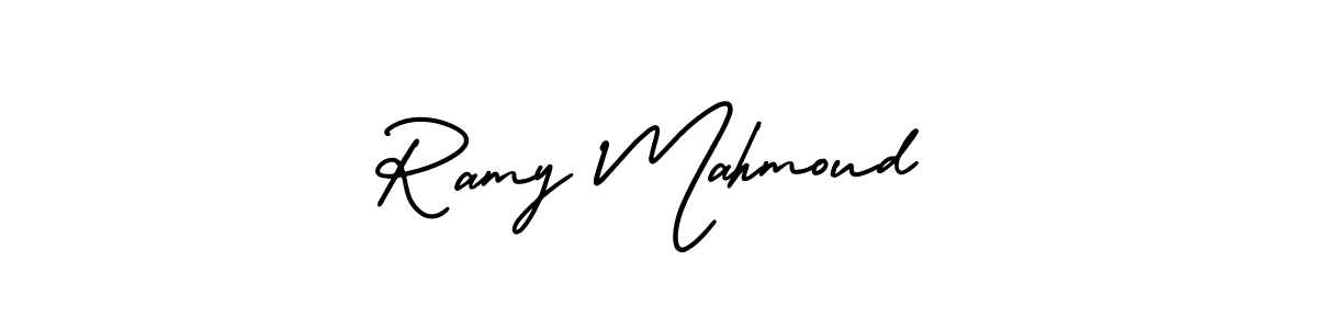 Also we have Ramy Mahmoud name is the best signature style. Create professional handwritten signature collection using AmerikaSignatureDemo-Regular autograph style. Ramy Mahmoud signature style 3 images and pictures png