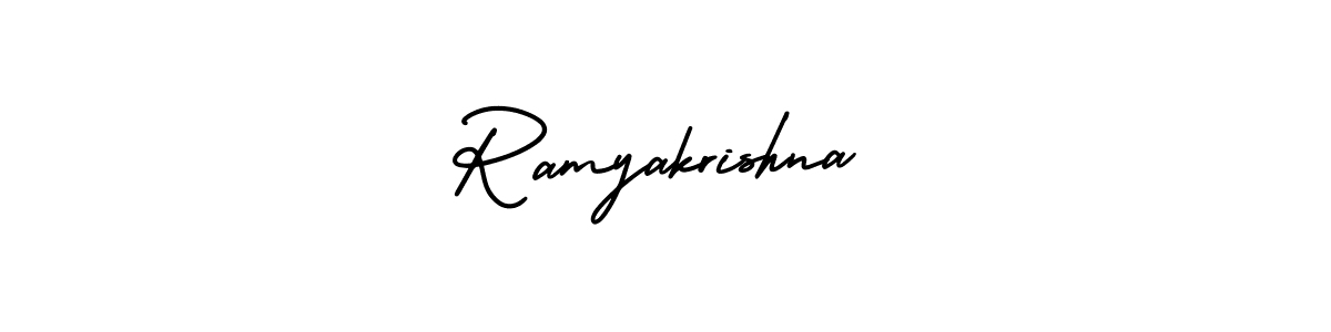 You can use this online signature creator to create a handwritten signature for the name Ramyakrishna. This is the best online autograph maker. Ramyakrishna signature style 3 images and pictures png