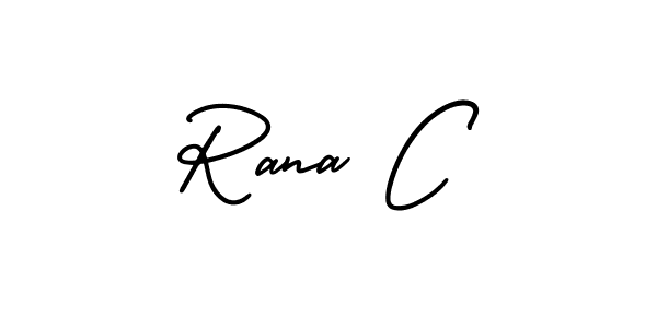 Make a short Rana C signature style. Manage your documents anywhere anytime using AmerikaSignatureDemo-Regular. Create and add eSignatures, submit forms, share and send files easily. Rana C signature style 3 images and pictures png