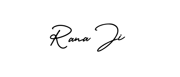 AmerikaSignatureDemo-Regular is a professional signature style that is perfect for those who want to add a touch of class to their signature. It is also a great choice for those who want to make their signature more unique. Get Rana Ji name to fancy signature for free. Rana Ji signature style 3 images and pictures png