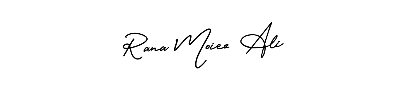 Make a beautiful signature design for name Rana Moiez Ali. Use this online signature maker to create a handwritten signature for free. Rana Moiez Ali signature style 3 images and pictures png