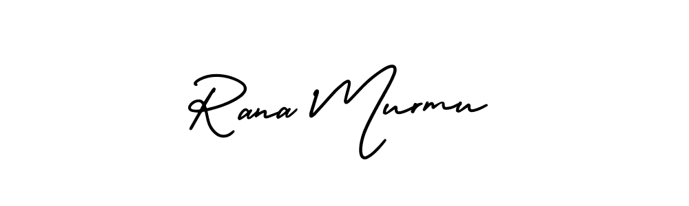 Use a signature maker to create a handwritten signature online. With this signature software, you can design (AmerikaSignatureDemo-Regular) your own signature for name Rana Murmu. Rana Murmu signature style 3 images and pictures png