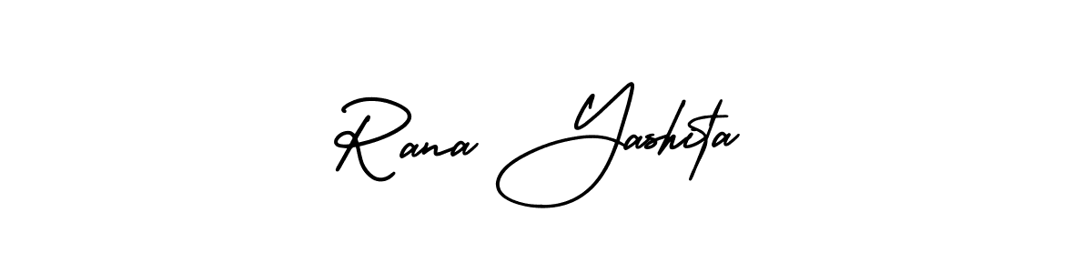 Make a beautiful signature design for name Rana Yashita. Use this online signature maker to create a handwritten signature for free. Rana Yashita signature style 3 images and pictures png