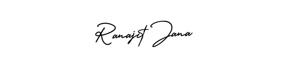 Make a beautiful signature design for name Ranajit Jana. Use this online signature maker to create a handwritten signature for free. Ranajit Jana signature style 3 images and pictures png