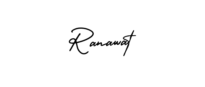 Create a beautiful signature design for name Ranawat. With this signature (AmerikaSignatureDemo-Regular) fonts, you can make a handwritten signature for free. Ranawat signature style 3 images and pictures png