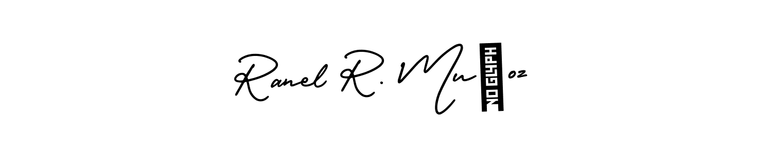 Once you've used our free online signature maker to create your best signature AmerikaSignatureDemo-Regular style, it's time to enjoy all of the benefits that Ranel R. Muñoz name signing documents. Ranel R. Muñoz signature style 3 images and pictures png