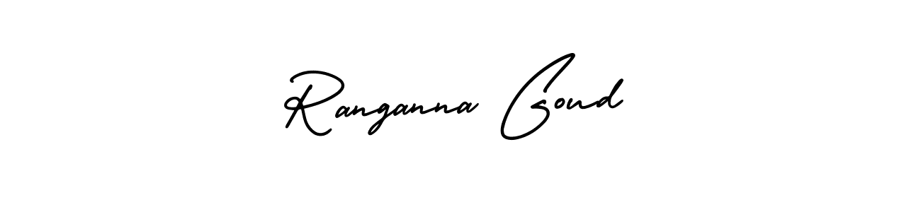 Use a signature maker to create a handwritten signature online. With this signature software, you can design (AmerikaSignatureDemo-Regular) your own signature for name Ranganna Goud. Ranganna Goud signature style 3 images and pictures png