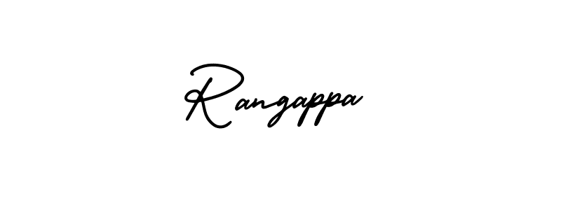 It looks lik you need a new signature style for name Rangappa. Design unique handwritten (AmerikaSignatureDemo-Regular) signature with our free signature maker in just a few clicks. Rangappa signature style 3 images and pictures png