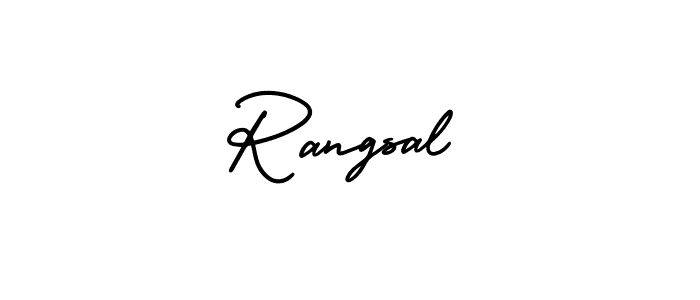 Make a beautiful signature design for name Rangsal. Use this online signature maker to create a handwritten signature for free. Rangsal signature style 3 images and pictures png