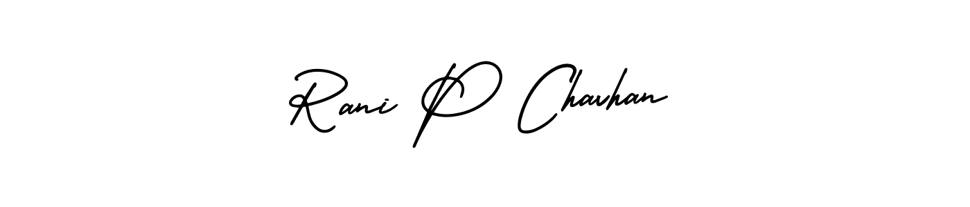 Make a beautiful signature design for name Rani P Chavhan. Use this online signature maker to create a handwritten signature for free. Rani P Chavhan signature style 3 images and pictures png