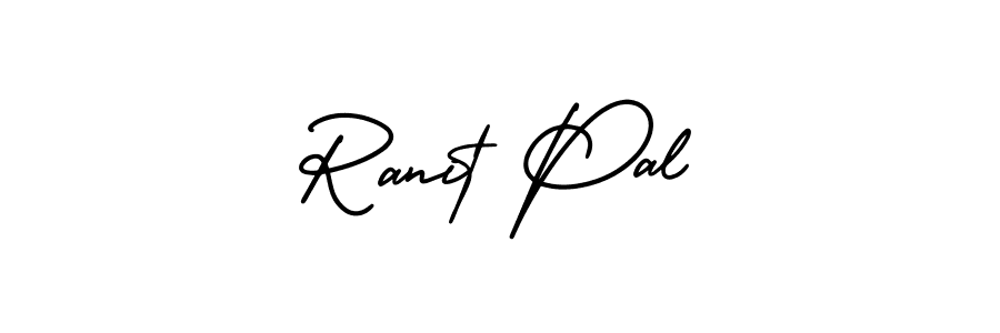 Also we have Ranit Pal name is the best signature style. Create professional handwritten signature collection using AmerikaSignatureDemo-Regular autograph style. Ranit Pal signature style 3 images and pictures png