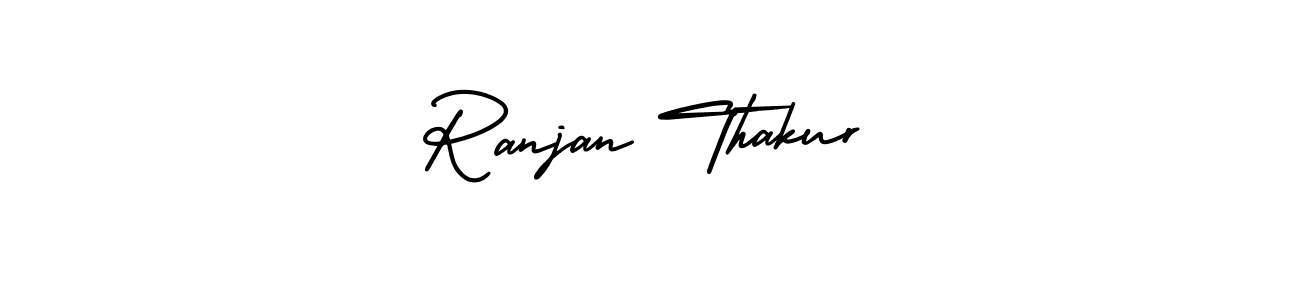 Best and Professional Signature Style for Ranjan Thakur. AmerikaSignatureDemo-Regular Best Signature Style Collection. Ranjan Thakur signature style 3 images and pictures png