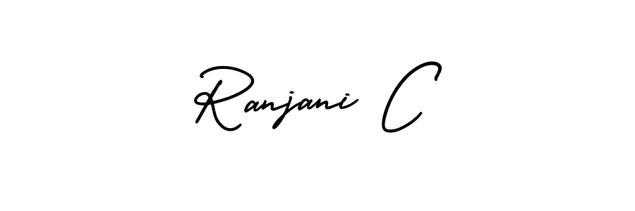 Check out images of Autograph of Ranjani C name. Actor Ranjani C Signature Style. AmerikaSignatureDemo-Regular is a professional sign style online. Ranjani C signature style 3 images and pictures png