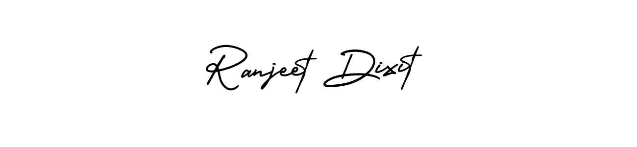 Create a beautiful signature design for name Ranjeet Dixit. With this signature (AmerikaSignatureDemo-Regular) fonts, you can make a handwritten signature for free. Ranjeet Dixit signature style 3 images and pictures png