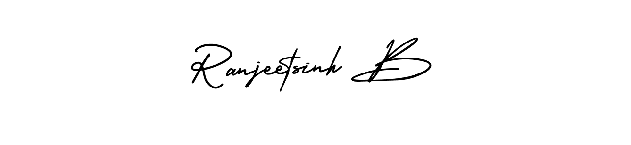 You can use this online signature creator to create a handwritten signature for the name Ranjeetsinh B. This is the best online autograph maker. Ranjeetsinh B signature style 3 images and pictures png