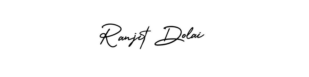 How to Draw Ranjit Dolai signature style? AmerikaSignatureDemo-Regular is a latest design signature styles for name Ranjit Dolai. Ranjit Dolai signature style 3 images and pictures png