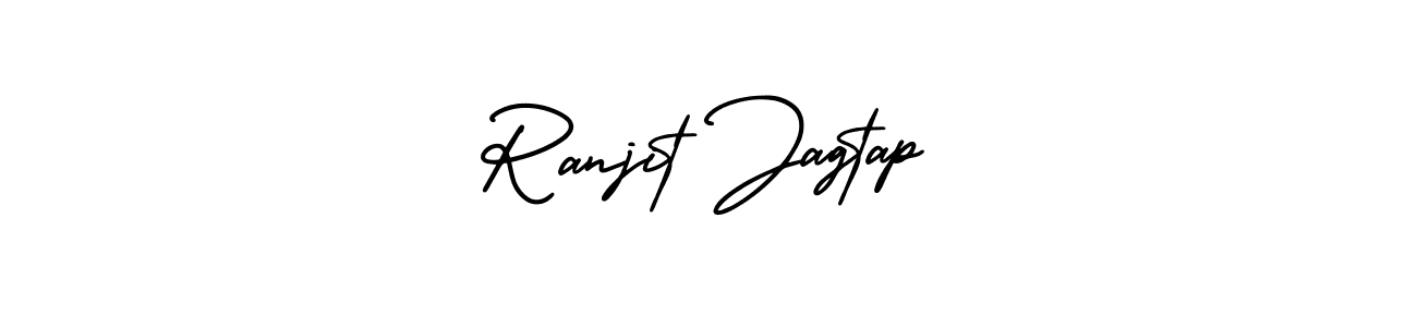 Similarly AmerikaSignatureDemo-Regular is the best handwritten signature design. Signature creator online .You can use it as an online autograph creator for name Ranjit Jagtap. Ranjit Jagtap signature style 3 images and pictures png