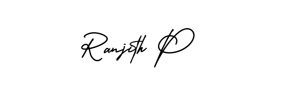 Also You can easily find your signature by using the search form. We will create Ranjith P name handwritten signature images for you free of cost using AmerikaSignatureDemo-Regular sign style. Ranjith P signature style 3 images and pictures png