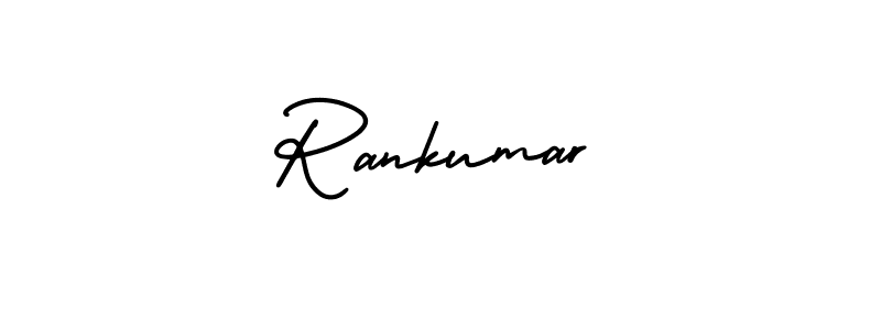 How to make Rankumar signature? AmerikaSignatureDemo-Regular is a professional autograph style. Create handwritten signature for Rankumar name. Rankumar signature style 3 images and pictures png