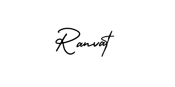 This is the best signature style for the Ranvat name. Also you like these signature font (AmerikaSignatureDemo-Regular). Mix name signature. Ranvat signature style 3 images and pictures png